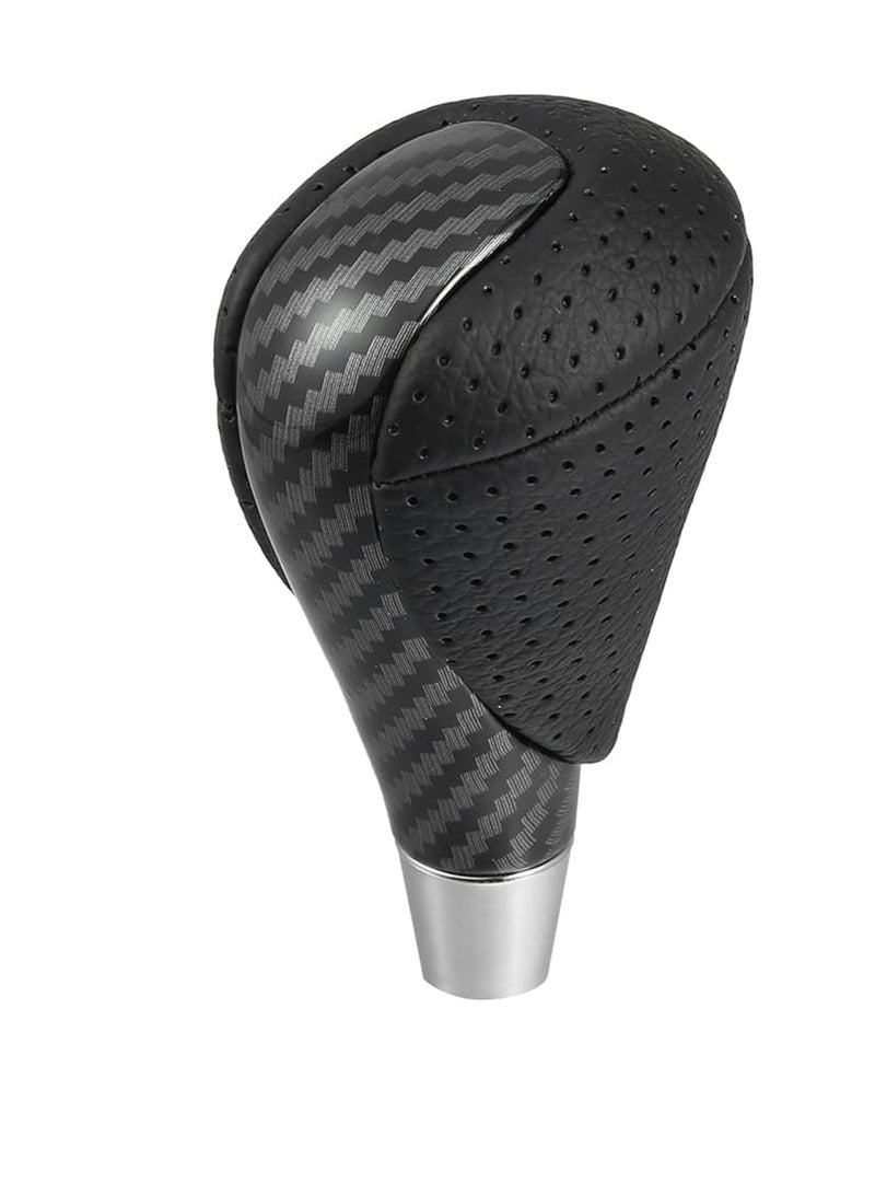 Zikra Car Automatic Gear Stick Shift Knob, Carbon Fiber Pattern Black Automatic Gear Stick Shift Knob, for Lexus RX450h 2010-2015 and Lexus F 2008-2014 - Image 1