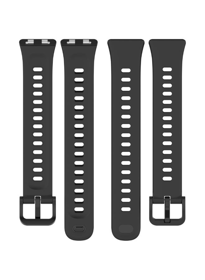 Wechdo Compatible with Huawei Band 11/11 pro Replacement Strap - Replacement Silicone Wrist Watch Strap Band Compatible with Huawei Band 11/11 pro（Just band Not include watch） - Image 5