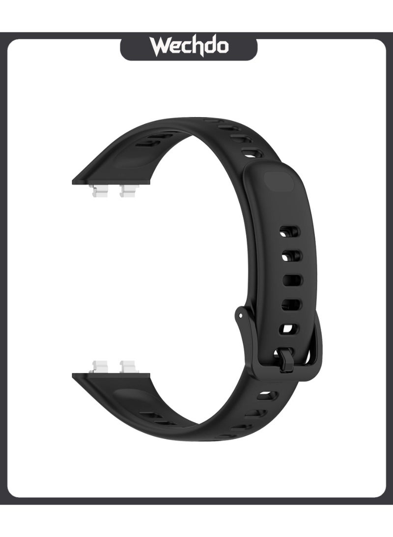 Wechdo Compatible with Huawei Band 11/11 pro Replacement Strap - Replacement Silicone Wrist Watch Strap Band Compatible with Huawei Band 11/11 pro（Just band Not include watch） - Image 1