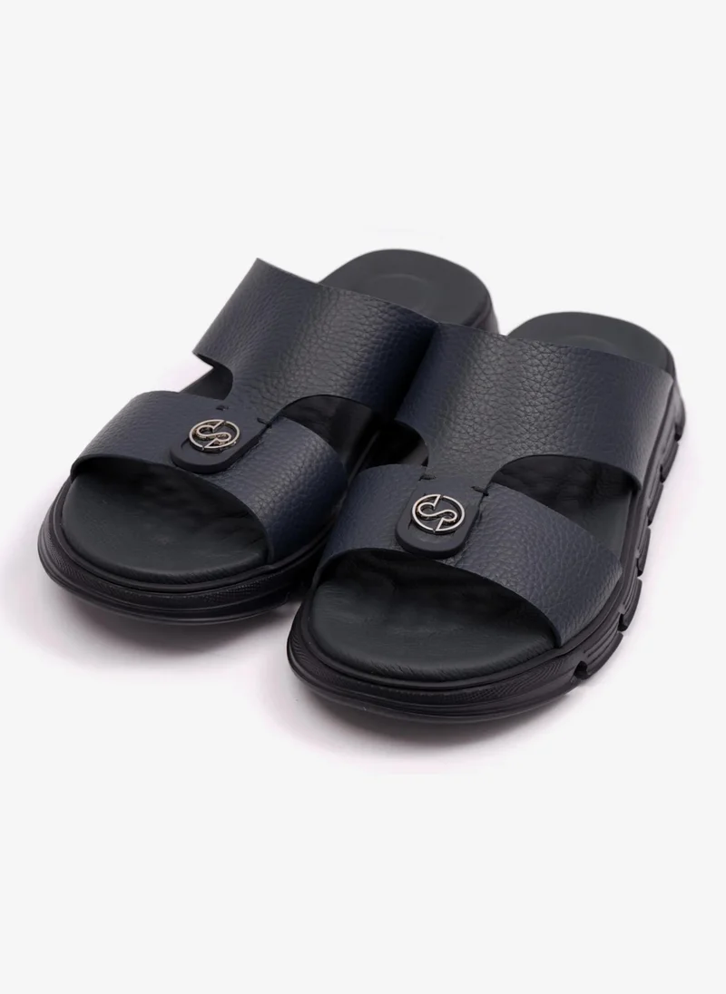 Comfort Plus COMFORT PLUS MENS ARABIC SOFT MILLED SANDAL NAVY