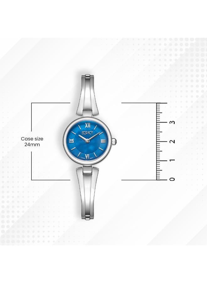 ECSTACY Women's Stainless Steel Analog Watch E25509-SBSMN - 24mm mm - Image 5