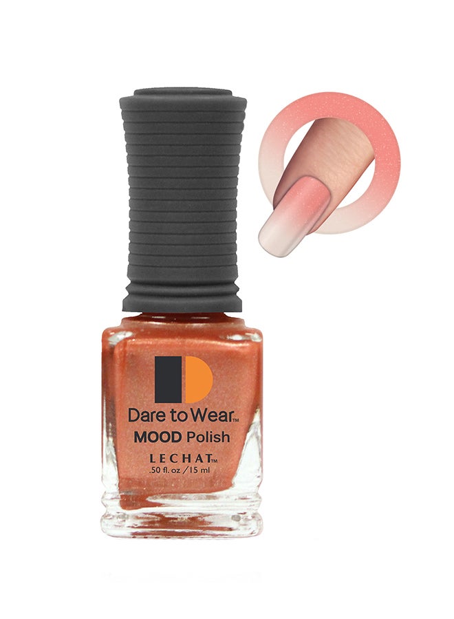 Lechat Color Changing Nail Polish 15ml Glossy Super Shine Nail Lacquer 15ml Fast Dry Long Lasting Nail Enamel Temperature Change Mood Color Polish Nail Art No Need UV LED Lamp No curing Manicure Nail Paint - Image 1