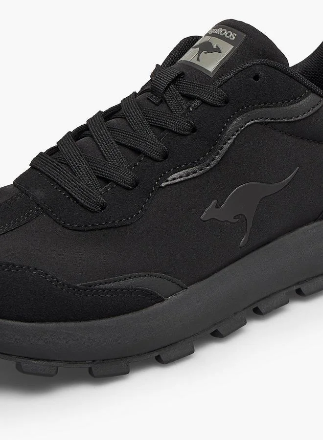 Kangaroos BLACK Men Slip-On Sports Shoes for Men | Best Price UAE