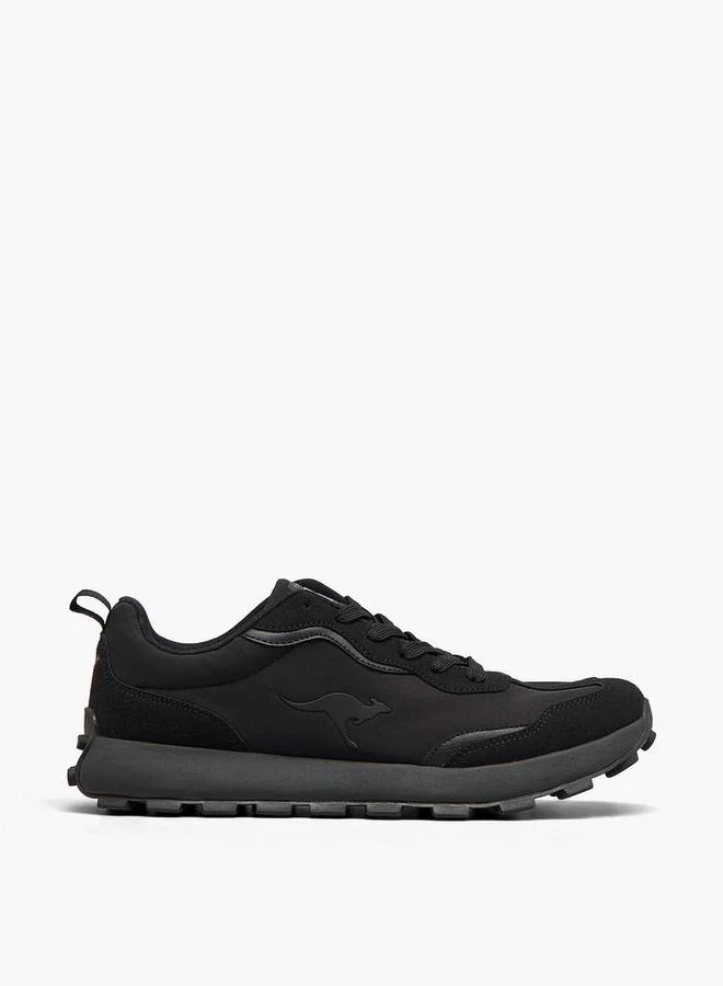 Kangaroos BLACK Men Slip-On Sports Shoes for Men | Best Price UAE