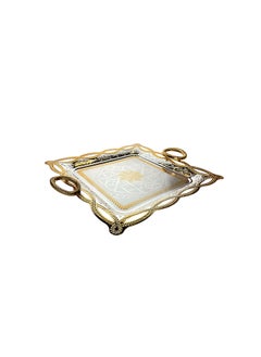 ZOLTEN Silverplated Medium Size Square Tray  - Image 1