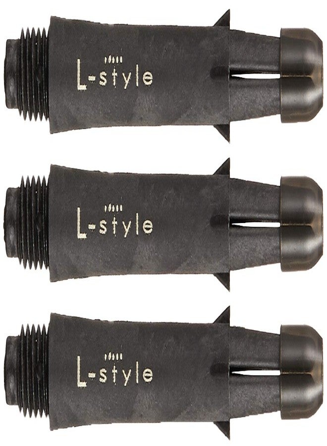 LSTYLE L-Shaft Carbon Locked Dart Shafts - 260 Medium - for Soft & Steel Tip Darts - Image 1
