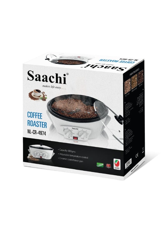 Saaachi Saachi 800g Coffee Roaster with Timer NL-CR-4974-WH - Image 2