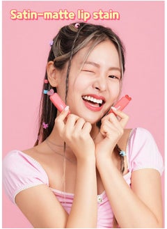 COLORGRAM Juicy Blur Tint 08 Cooling Strawberry Daily Semimatte Semiglossy Longlasting Lip Stain Moisturizing Buildable & Blendable Highly Pigmented (0.12 Fl. Oz.)  - Image 4