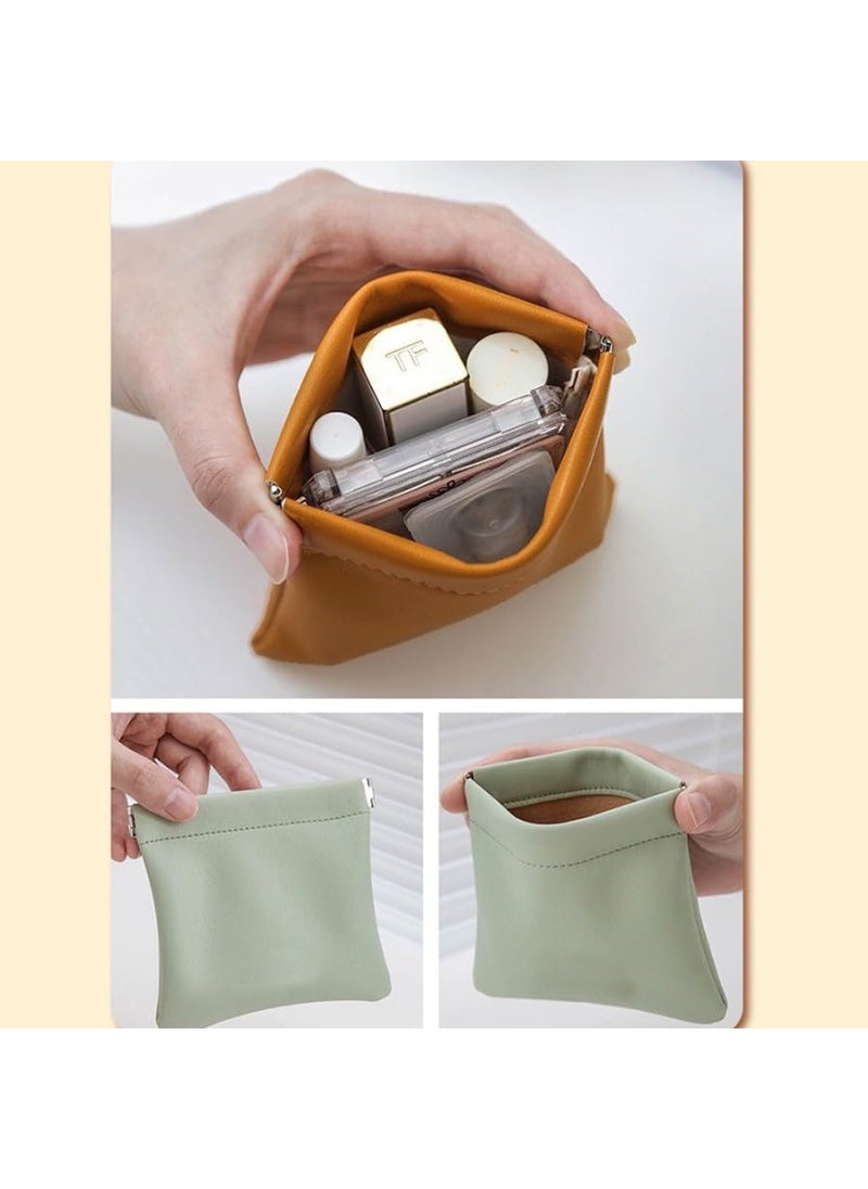 PURCHASE PLUSE PURCHASE PLUSE Travel Cosmetic Pouch Travel Makeup Bag Travel Toiletry Bag Coin Storage Bag Mini Bag Small Makeup Bag Pocket Cosmetic Bag  - Image 2