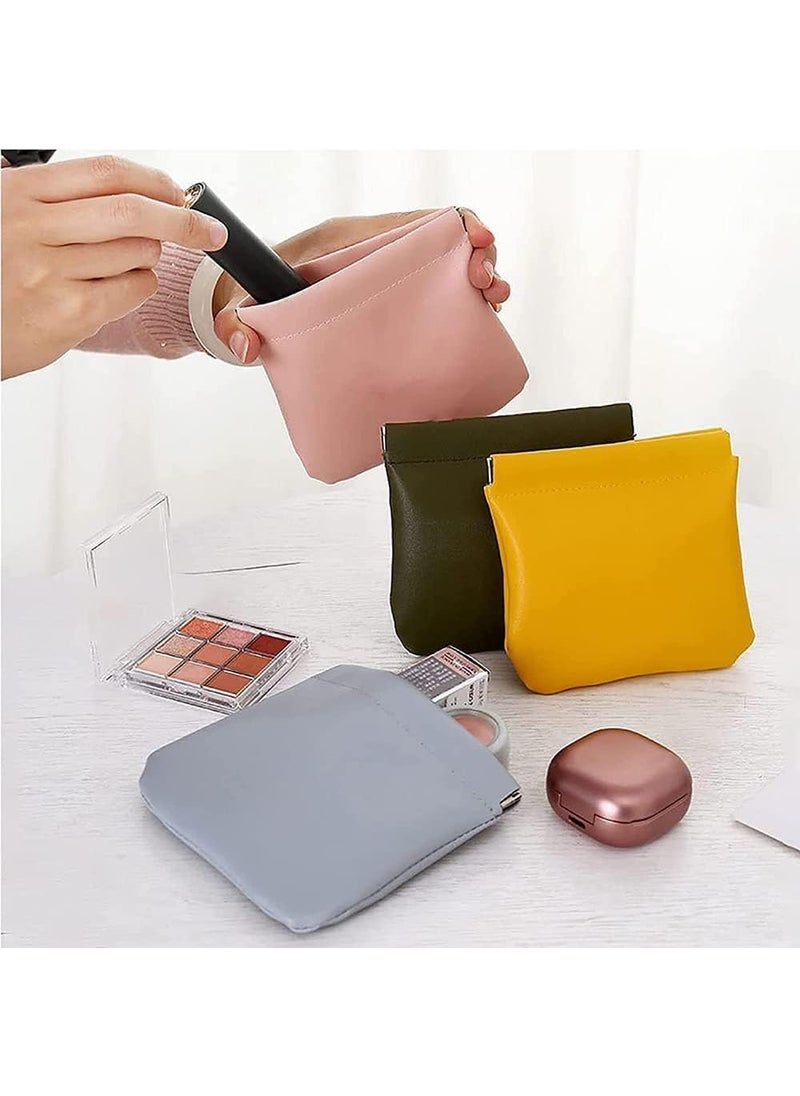 PURCHASE PLUSE PURCHASE PLUSE Travel Cosmetic Pouch Travel Makeup Bag Travel Toiletry Bag Coin Storage Bag Mini Bag Small Makeup Bag Pocket Cosmetic Bag  - Image 4