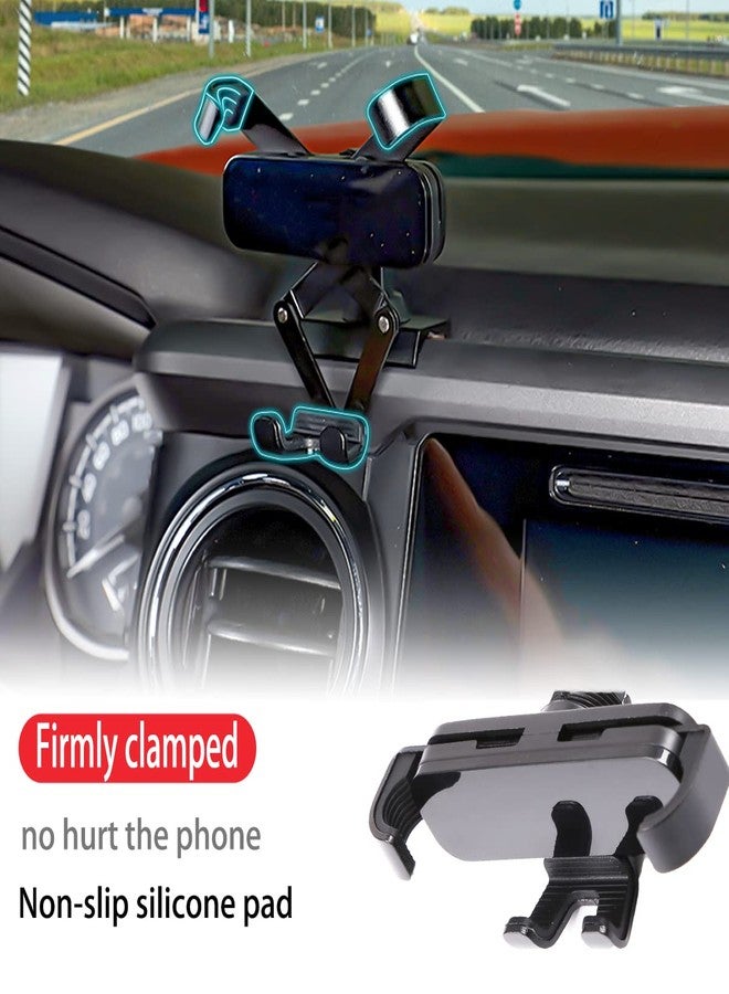 CHEAYAR Car Phone Holder,Car Phone Mount Tacoma, for All Mobile Phones,Phone Mount Dash Clip, Compatible with Tacoma 2015 2016 2017 2018 2019 2020 2021 2022 2023 - Image 3