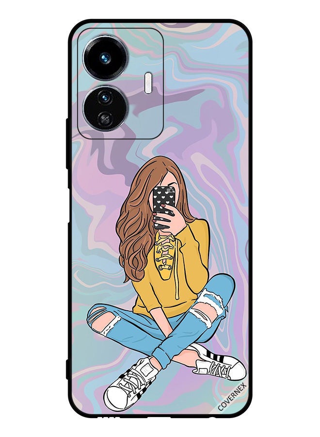 Covernex Protective Case Cover For vivo Y77 Girl Taking Photo - Image 1