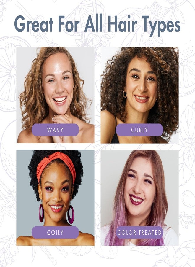 MopTop Salon Deep Conditioner - Conditioning Hair Mask for Intense Hydration for Dry Damaged Hair & Frizzy Curls, Sulfate Free & Paraben Free Hair Care for All Hair Types (Lavender Mint, 12oz) - Image 5