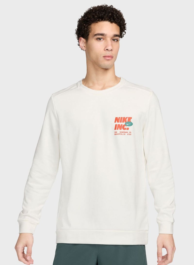 Nike Dri-Fit Fleece Graphic T-Shirt - Image 1