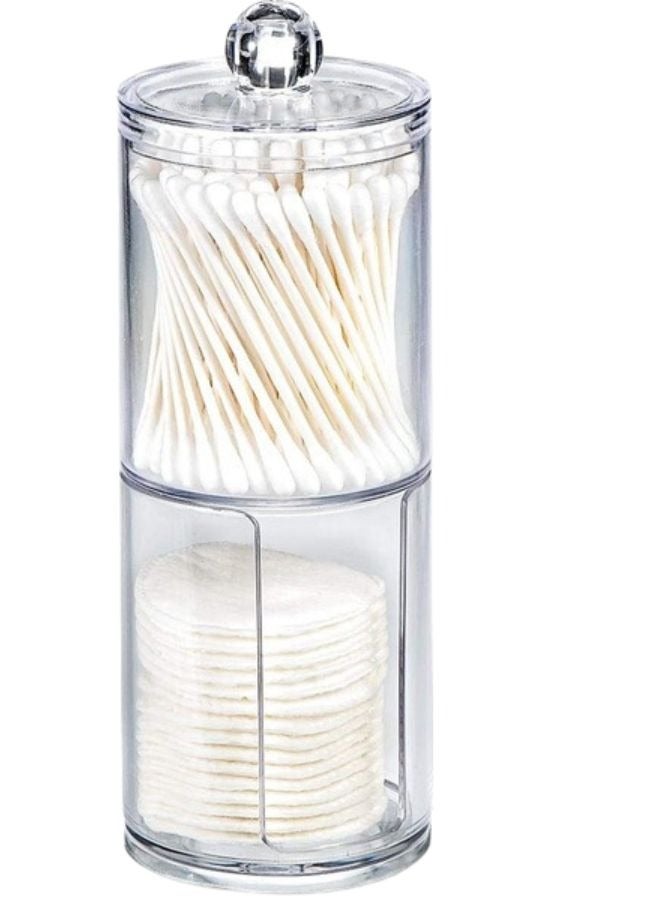 Two-layer Cotton Pad holder, Cosmetic organizer - Image 2