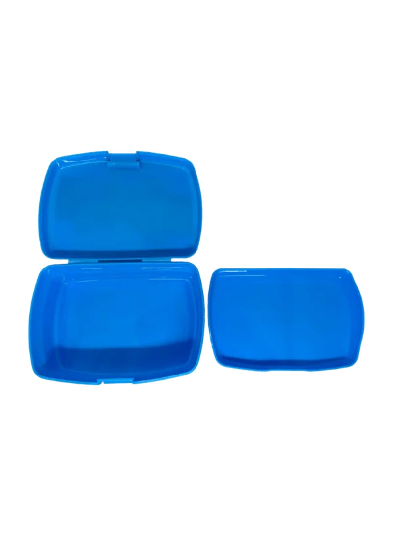 First Kid Cocomelon Sandwich Box with Inner Tray for Kids Blue and Red 630ml 112-11-023 - Image 2