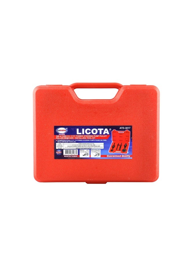 LICOTA Gm & For C2 C111 Power Steering Pump Pulley Puller Remover Installing Tool Kit Atd-3017  - Image 1