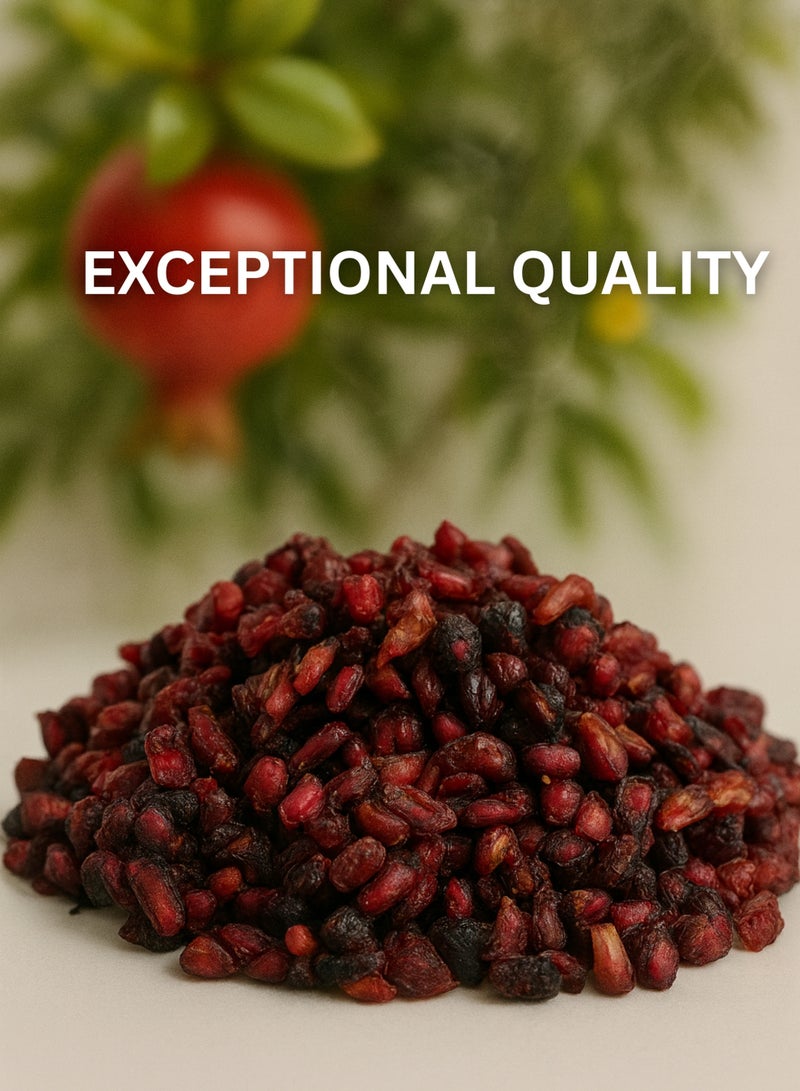 زهر بذور رمان أناردانا مجففة من AL ZAHR - نقية 100%، فرز يدوي وعالي الجودة - جودة ممتازة للاستخدامات البستانية والطبية والأعشاب - Image 2