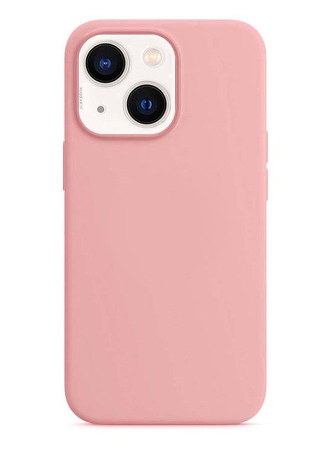 Silicone Case Cover for iPhone 13 6.1 inch Pink - Image 2