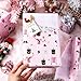 Yarcony Reversible Nutcracker Wrapping Paper Pink Christmas Wrapping Paper Pastel PearlyLustre Nutcracker and Plaid Design Christmas Gift Wrap for Holiday Party Mini Roll 17 Inch X 33 Feet - Image 4
