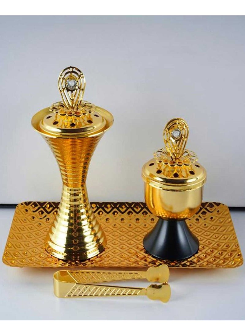 بخور بوسيدين مبخرة عود عربية بتصميم أنيق لعطر المنزل والمكتب 
