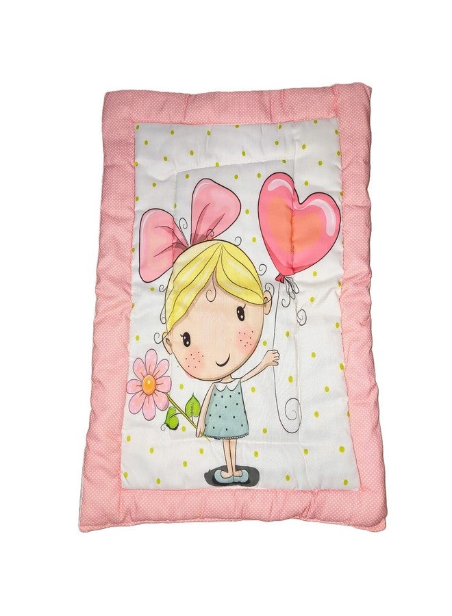 Frido مجموعة فرايدو كلوثينا لحديثي الولادة من 5 قطع مجموعة مريحة من القطن | جوداري | سرير الأطفال | ملاءة سرير | سجادة كرتونية لسرير الأطفال | مجموعة بياضات | متعددة الألوان - Image 4