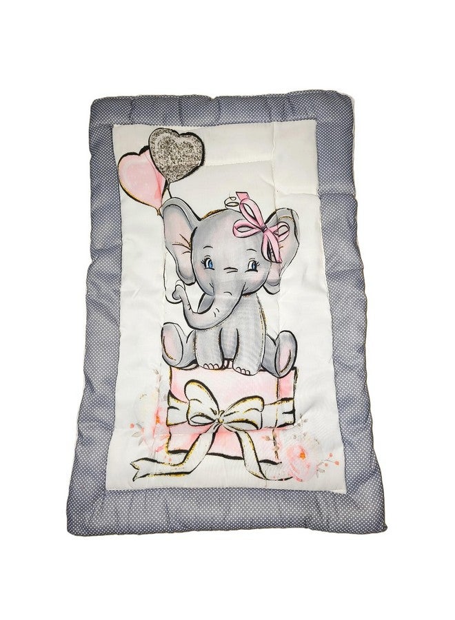 Frido مجموعة فرايدو كلوثينا لحديثي الولادة من 5 قطع مجموعة مريحة من القطن | جوداري | سرير الأطفال | ملاءة سرير | سجادة كرتونية لسرير الأطفال | مجموعة بياضات | متعددة الألوان - Image 5