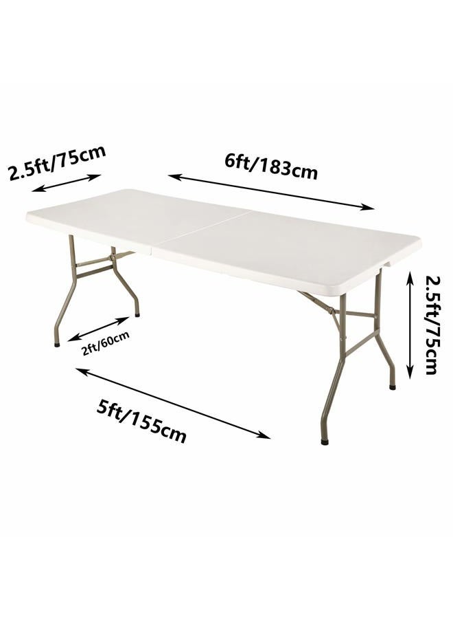 LZY Spandex Fitted Stretch Table Cover for 6 ft or 4ft or 8ft Folding Table, Rectangular Cocktail Tablecloth, Perfect for Party or Banquet (6FT Black) - Image 5