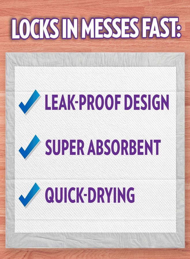 OUT! PetCare XL Training Pads, Leak-Proof Disposable Pee Pads for Dogs, Potty Training with Odor Control, Extra Absorbent, Housebreaking, Dog Crate & Travel, Puppy Essentials 26"x24", 60 Count - Image 5