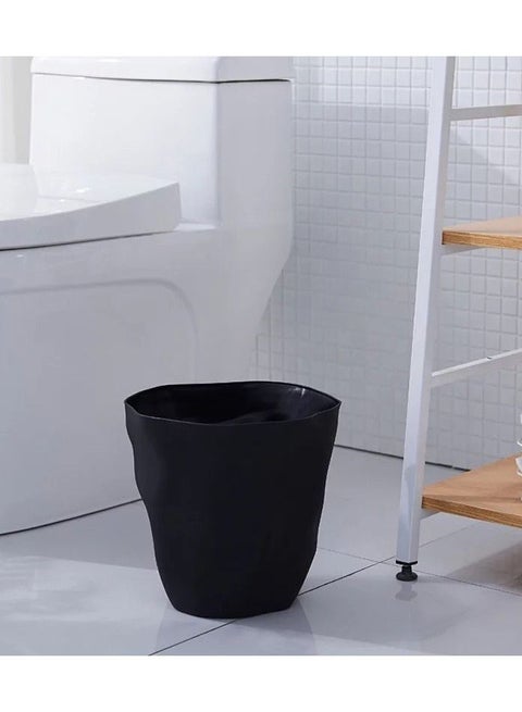 Trash Basket for Office or Rooms Black