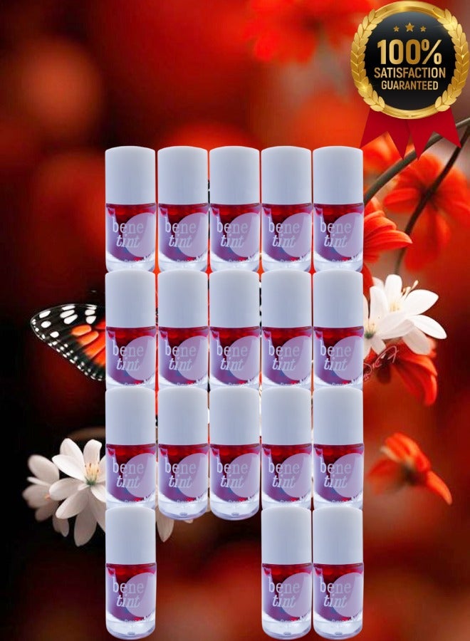 Bene 18 Pieces Bene Tint Daroge Lip Gloss Rose Red 12ML - Image 1