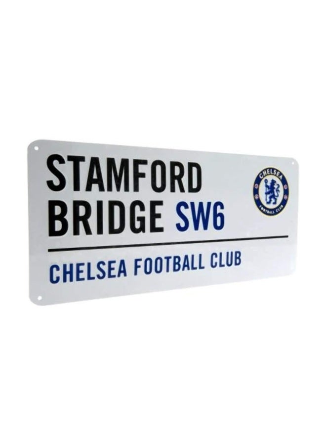 تشيلسي لوحة شارع معدنية لنادي Chelsea FC - Image 3