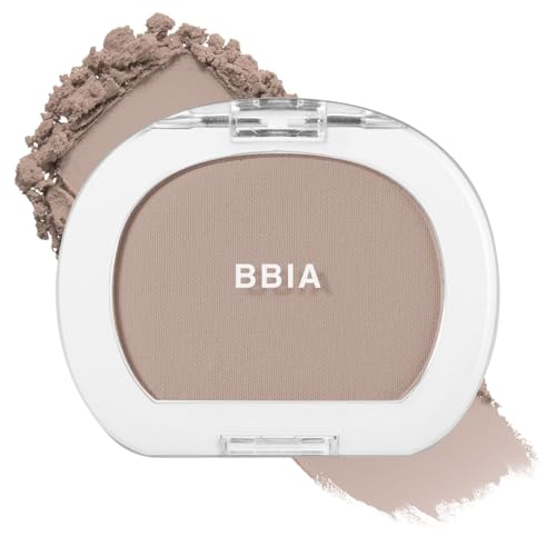 BBI@ BBIA BBIA Last Blush NEW 15 Colors Cheek Blush Shaping Shading Contour Highlight LongLasting Matte Finish Natural Shades Buildable Blendable Daily Korean Face Makeup 13 TOFFEE Pack of 1 - Image 1