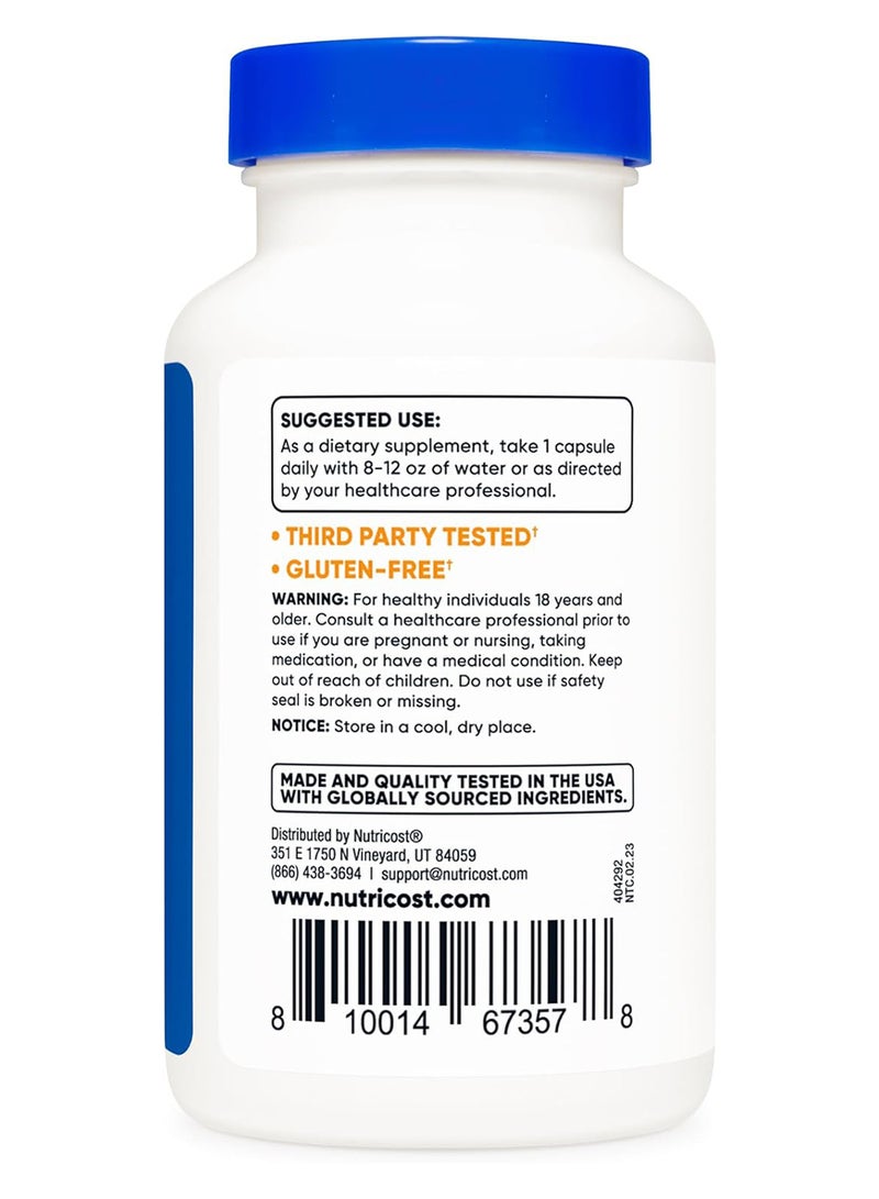 Nutricost S Claw 1200 Mg Equivalent 120 Capsules - Image 4