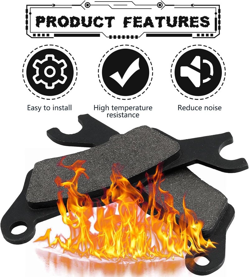 LOCOPOW Brake Pads for Can-Am 4x4 Outlander and Renegade Models - Image 4