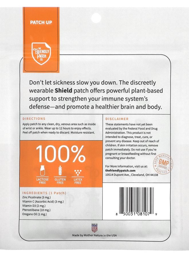 The Friendly Patch Shield Immune Patch 28 Patches - Image 2