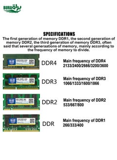 BURAQ XIEDE X050 DDR4 2133MHz 16GB General Full Compatibility Memory RAM Module for Desktop PC  - Image 3