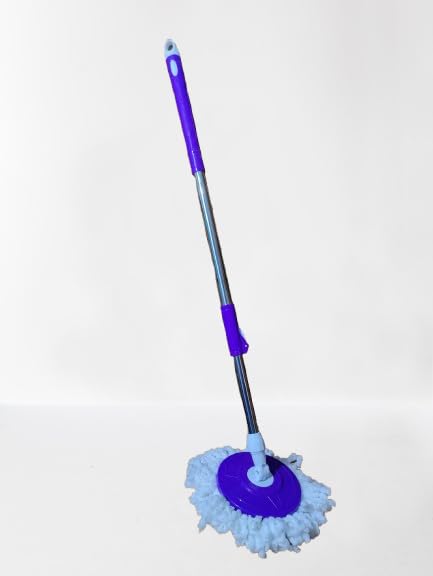 RMGS Fresh Classic Rod Mop StickBest Rod Set with 1 Refill Easy to fit for All Mop String Mop Color as per Available - Image 2
