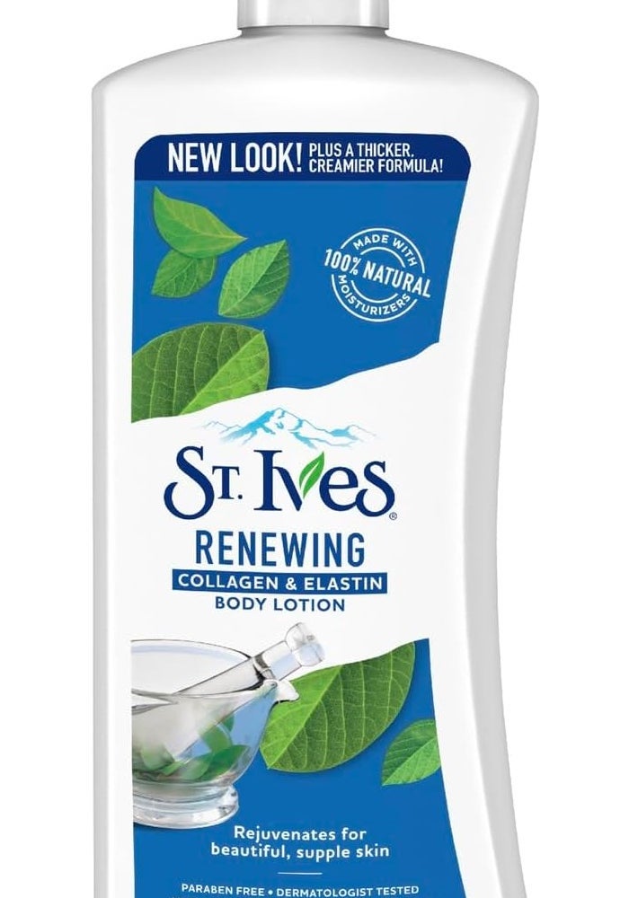 St. Ives Renewing Collagen & Elastin Body Lotion with Soybean Oil - 621ml - Image 1