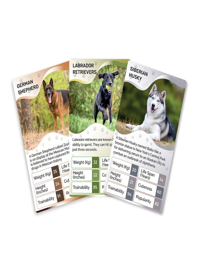 Kaizen MicroLessons Trump Card Game for Age 6-13. Pet Lovers Combo Dogs and Cats - Image 4