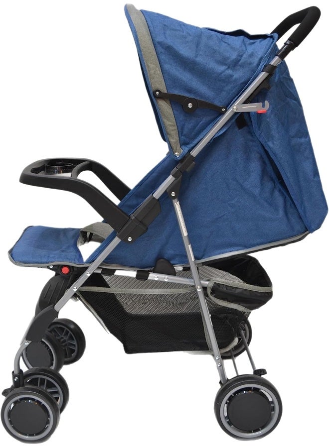 SMR Kids 7 Stroller (Blue) - Image 3