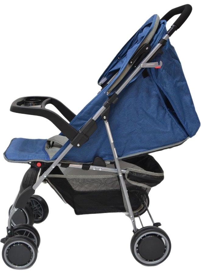 SMR Kids 7 Stroller (Blue) - Image 4