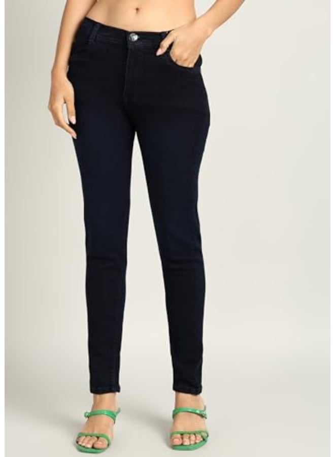 Nifty Women's Denim Slim Fit High Waist Jeans - Image 2