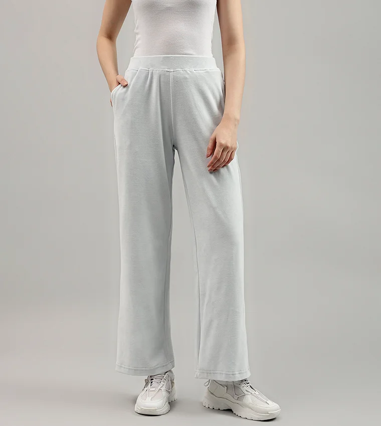 BEVERLY HILLS POLO CLUB Beverly Hills Polo Club Solid Elastic Waist Sweatpants