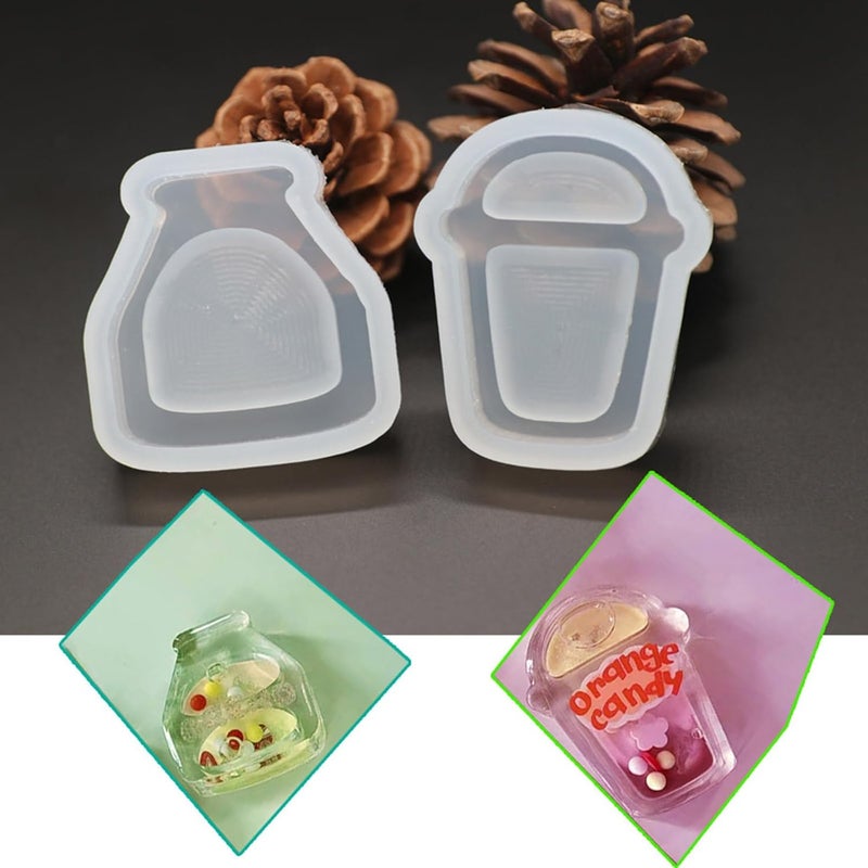Photo Frame Round Ornament Resin Silicone Mold Woman Keychain Decorative Pendant Mold for - Image 2