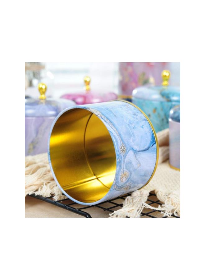 klarako 4pcs Candle Tin Candle Jars Candle Containers for Candle Making, Round Creative Storage Jar - Image 3