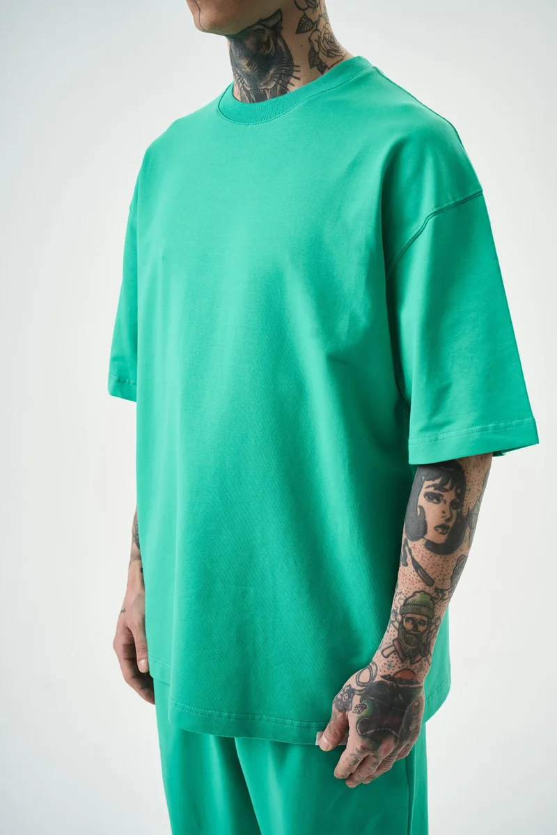 RESPIRE Men's Basic T-Shirt, Green