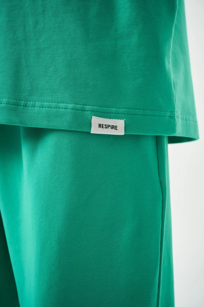 RESPIRE Men's Basic T-Shirt, Green