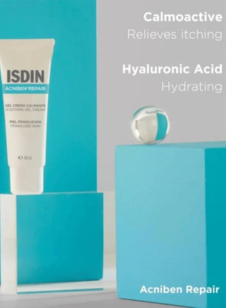 ISDIN Acniben Repair Moisturizer, Soothing and Repairing Gel cream 40ml - view 2