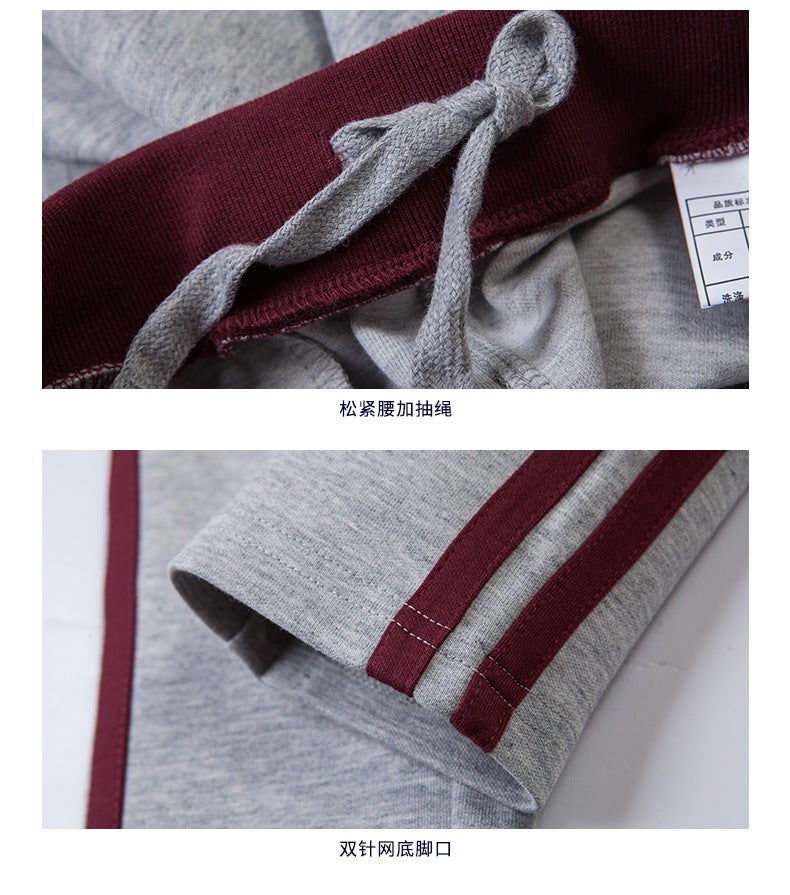 School Uniform Preppy Style Kidsren'S Clothing Spring & Fall Models Boys And Girls Sportswear Baseball Uniform Set 18Y056 Cotton Polyester - Image 3